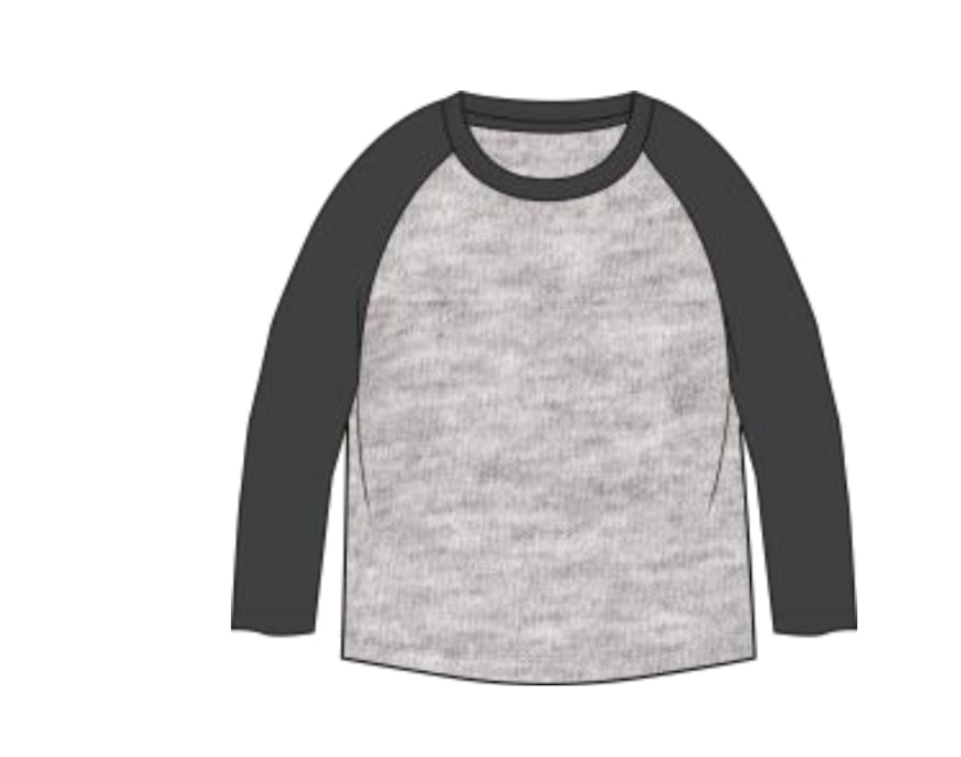 Grey Roomies Long Sleeve Tee CLEARANCE