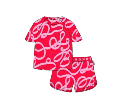 Ribbon Short Sleeve PJ Set Preorder (2weeks)