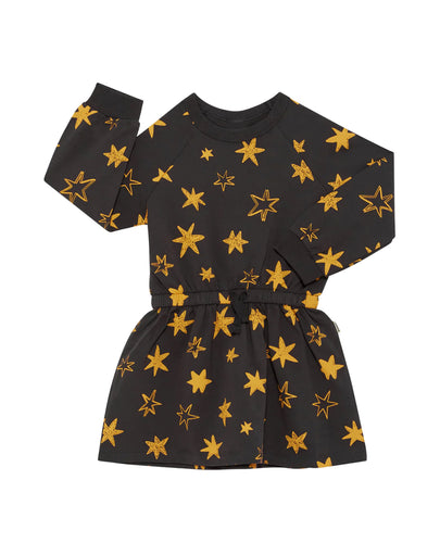Bright Star Shine Soft Threads Terry Dress