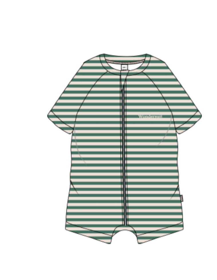 Apple a Day Stripe Romper CLEARANCE