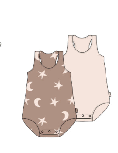 Wonderbodies 2 Pack Singlet Set Shapes CLEARANCE