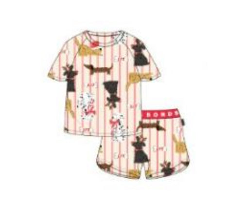 Puppies Short Sleeve PJ Set Preorder (2weeks)