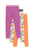 Load image into Gallery viewer, Rose Garden 3 Pack Leggings