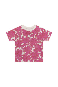 Next Gen Relaxed Tee Floral Zing CLEARANCE