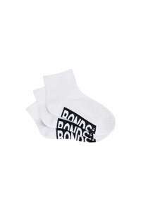 Cushioned White Quarter Crew Kids Socks 3 Pack