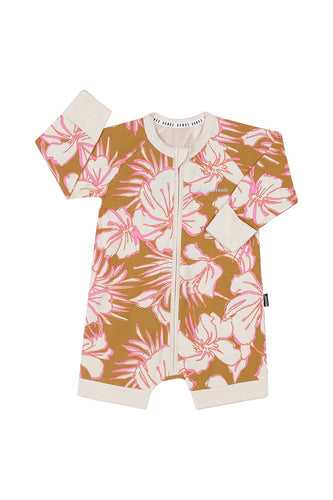 Blossoming Blooms Short Leg Romper CLEARANCE