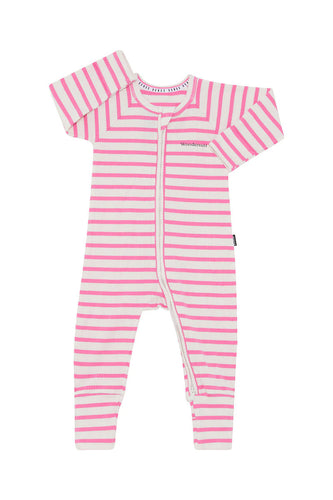 Lolly Ice Wide Needle Ribbed Zippy
