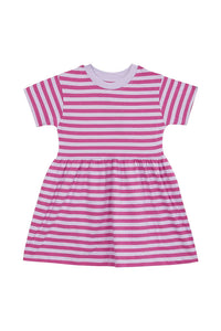 Breton Stripe Short Sleeve Tee Dress CLEARANCE