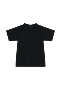 Cotton Crew Tee Black