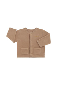 Almond Teddy Fleece Jacket