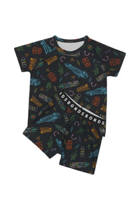 Back to the Future Black Disney PJ Set