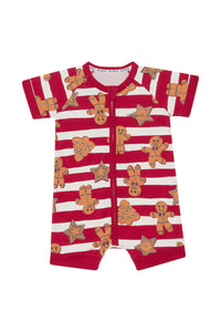 Gingerbread Parade Romper CLEARANCE