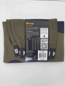 Dots and Spots Waffle Long Pj Set CLEARANCE