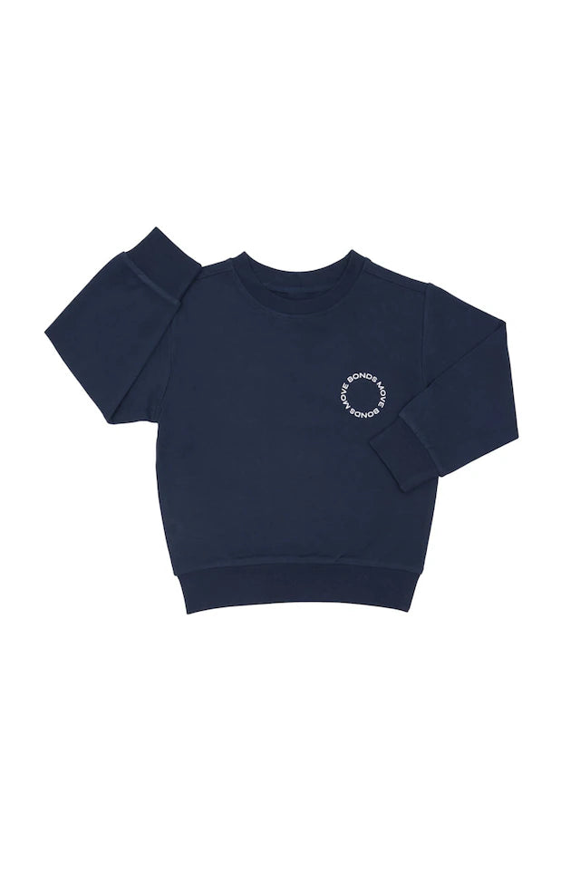 Almost Midnight Navy Move Pullover
