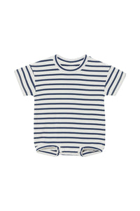 Bastile Blue Wide Needle Rib Slouchie CLEARANCE