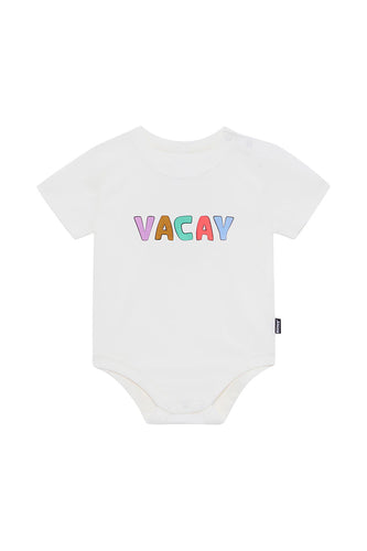 Roomies Short Sleeve Bodysuit Vacay CLEARANCE