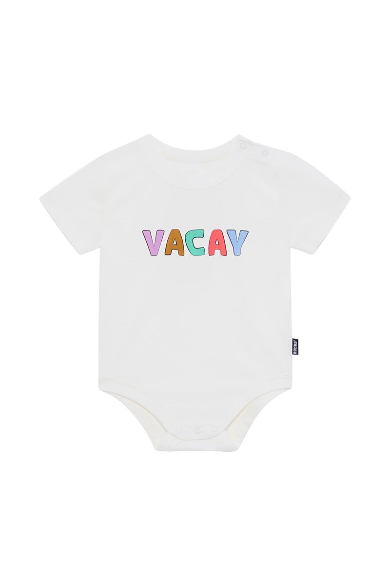 Roomies Short Sleeve Bodysuit Vacay CLEARANCE – Brighter Babes