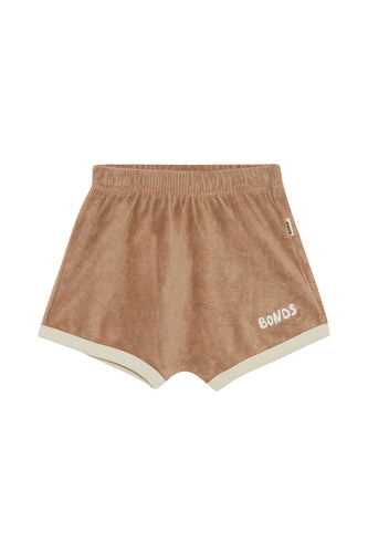 Almond Latte Terry Towel Short CLEARANCE