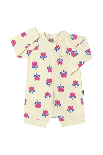 Teriffic Tulip Short Leg Romper CLEARANCE