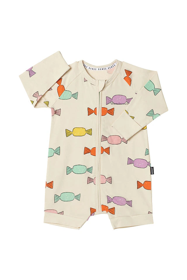 Candy Store Short Leg Romper CLEARANCE