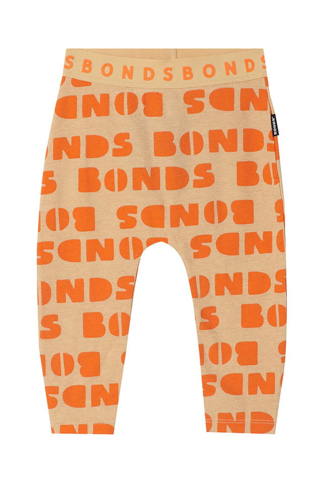 Bonds Block Stripe Leggings CLEARANCE