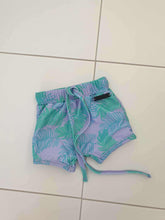 Load image into Gallery viewer, Pre-Loved Salty Shreds 3-6 swim shorts &amp; 2 toshi hats xs