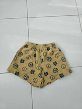 Load image into Gallery viewer, Pre-Loved 2 shorts one shirt. Love st/Nothing but Amor/ King Raja 12-18 MONTHS