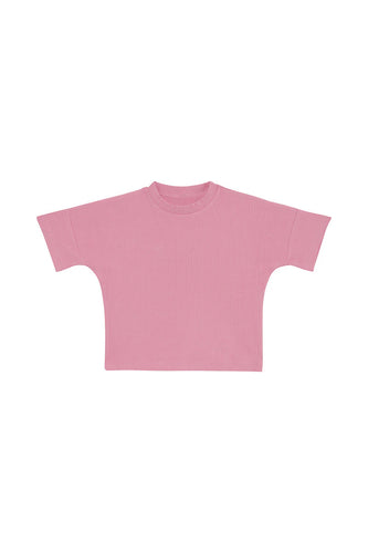 Strawberry Milkshake Wide Needle Rib Tee CLEARANCE