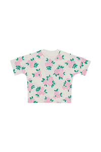 Drop Shoulder Tee Blossom Breeze CLEARANCE