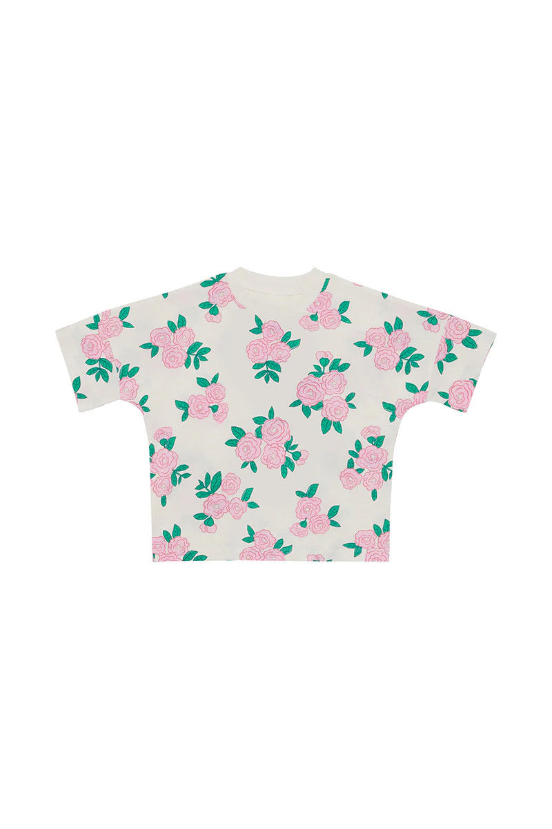Drop Shoulder Tee Blossom Breeze CLEARANCE