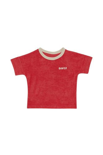 Cherry Soda Terry Towel Tee CLEARANCE