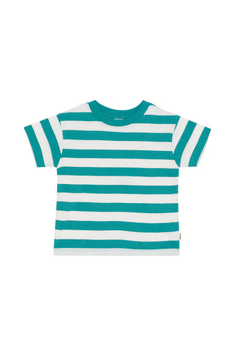 Rugby Stripe Aussie Cotton Crew Tee CLEARANCE