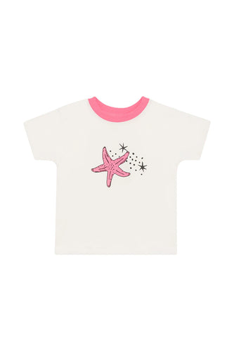 Starry Seaside Short Sleeve Crew Tee CLEARANCE