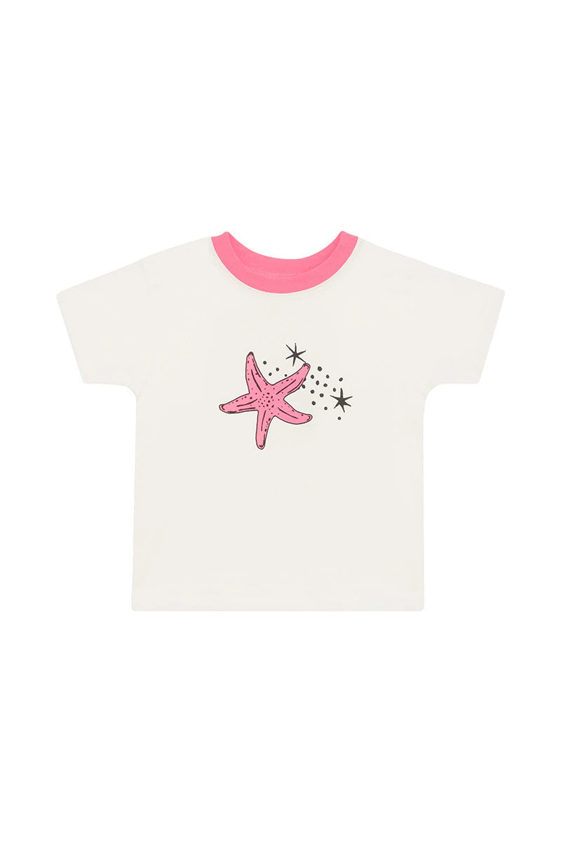 Starry Seaside Short Sleeve Crew Tee CLEARANCE