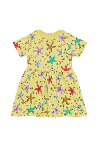 Starry Sea Short Sleeve Tee Dress CLEARANCE