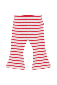 Flamenco Stripe Wide Rib Needle Flare