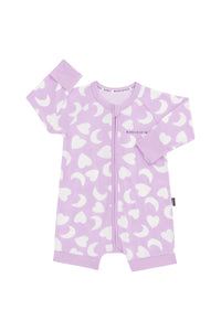 Wonderfresh Lunar Love Short Leg Romper