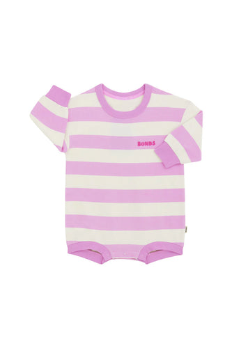 Rugby Stripe Pink Slouchie