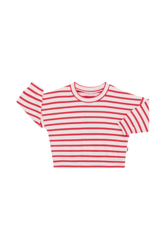 Blush Wide Needle Rib Pullover