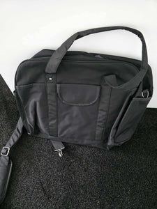 Colourland Duffle Tote Nappy Bag Black