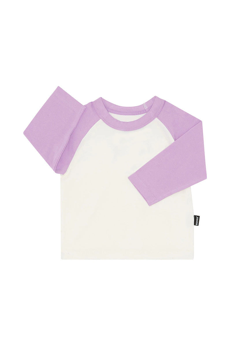 Purple Pansy Roomies Long Sleeve Tee CLEARANCE