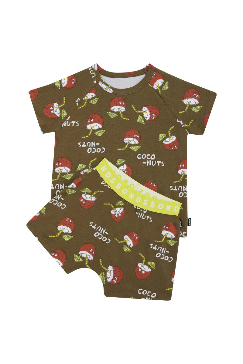 Coco Nuts Short Sleeve PJ Set