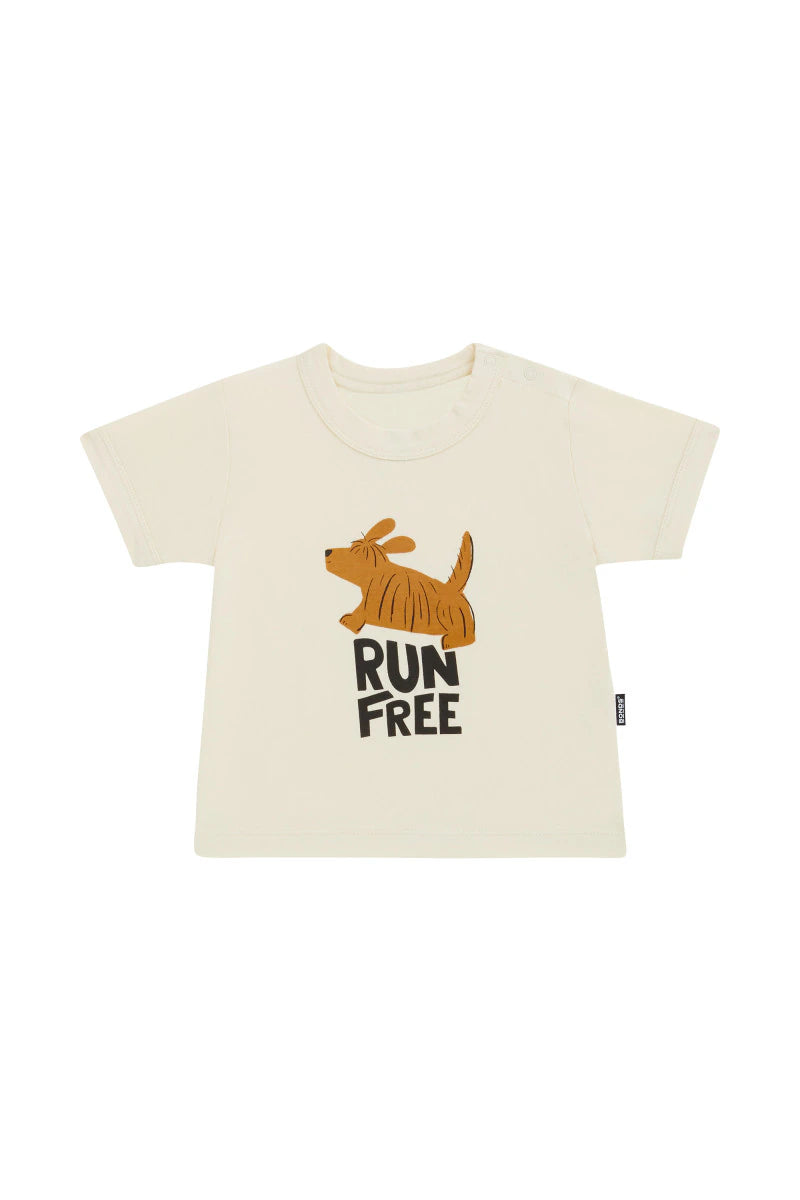 Run Free Roomies Ringer Tee