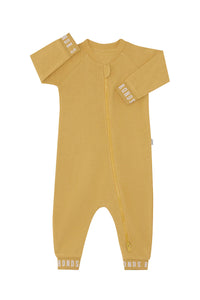 Logo Fleece Zippy Mustard Rush CLEARANCE