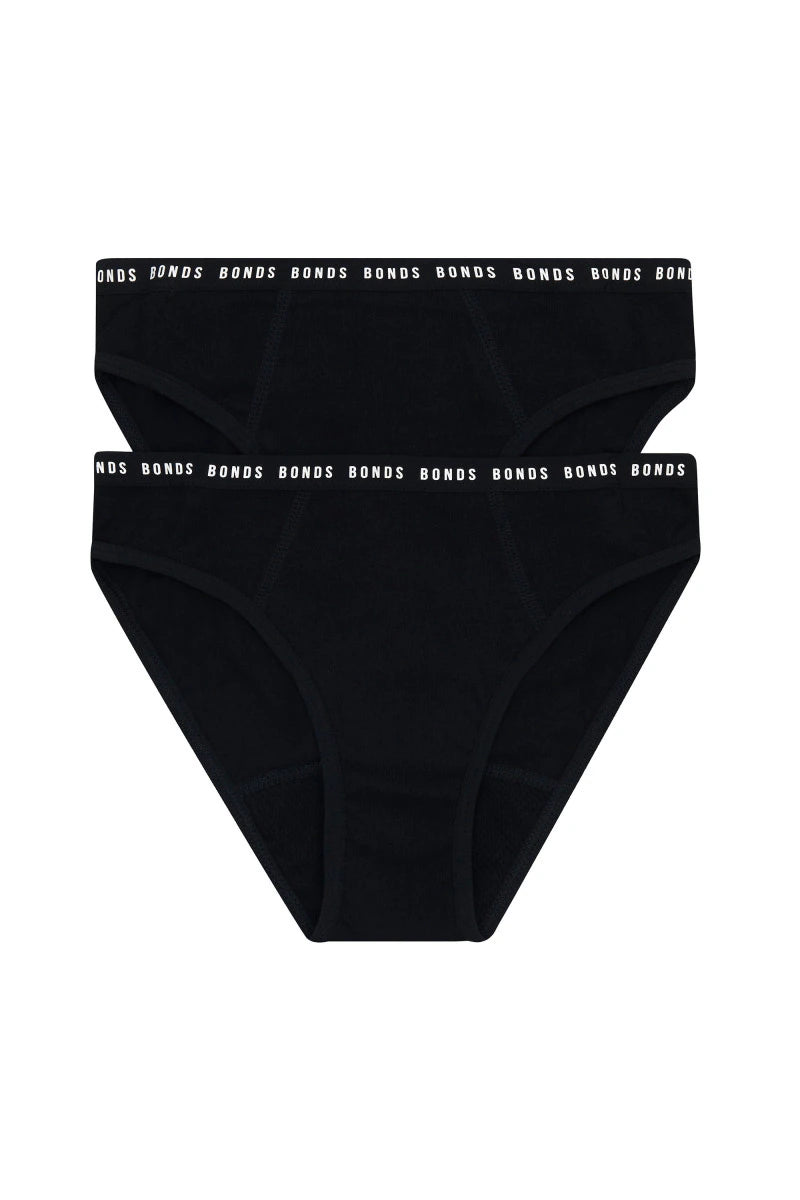 Girls Bloody Comfy Period Bikini Moderate 2 Pack