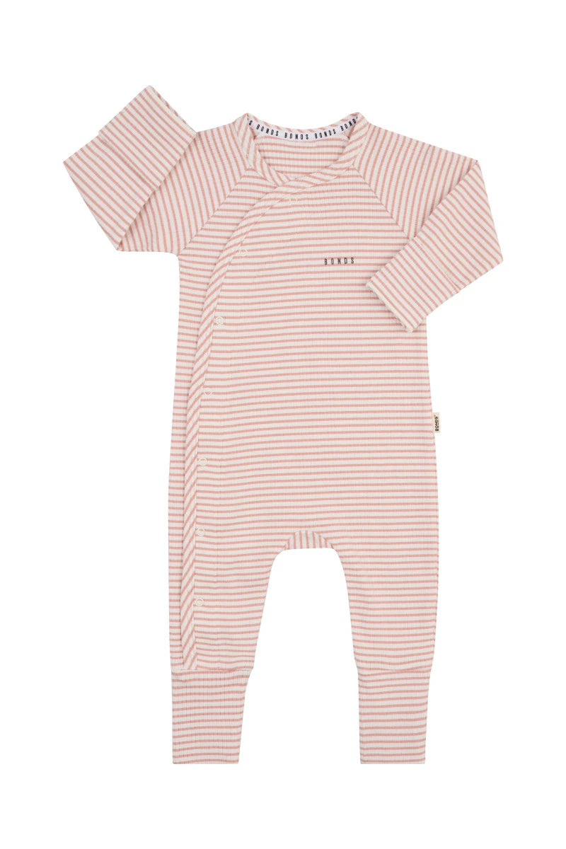 Wide Needle Rib Coverall Ceramic Dust