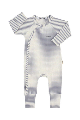 Wide Needle Rib Coverall Paris