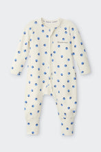 Load image into Gallery viewer, Blue-Berry Sweet Organic Cotton Zippy