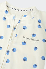 Load image into Gallery viewer, Blue-Berry Sweet Organic Cotton Zippy
