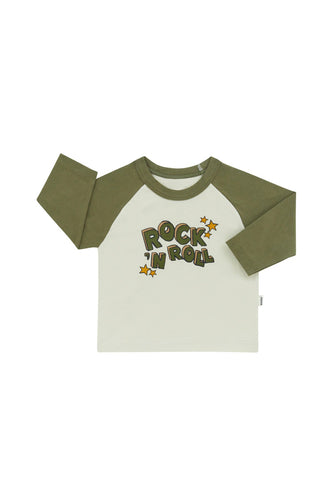 Rock n Roll Roomies Long Sleeve Ringer Tee CLEARANCE